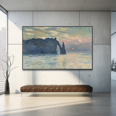 Impressionism Sunset Monet Painting